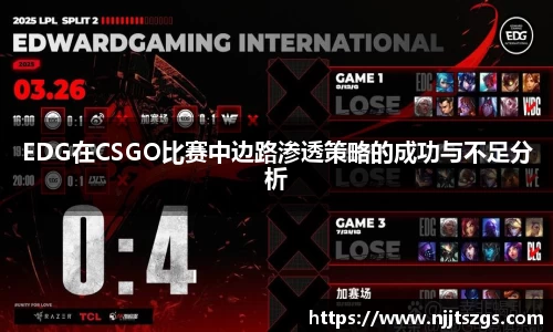 EDG在CSGO比赛中边路渗透策略的成功与不足分析
